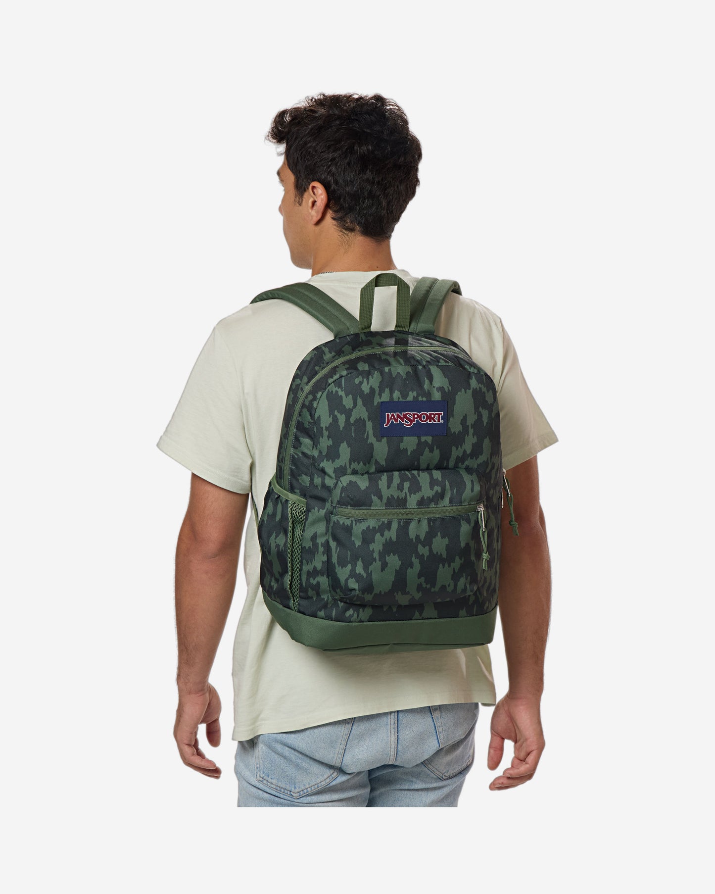 JanSport Cross Town Plus Medium laptop Camo Illusion Backpack