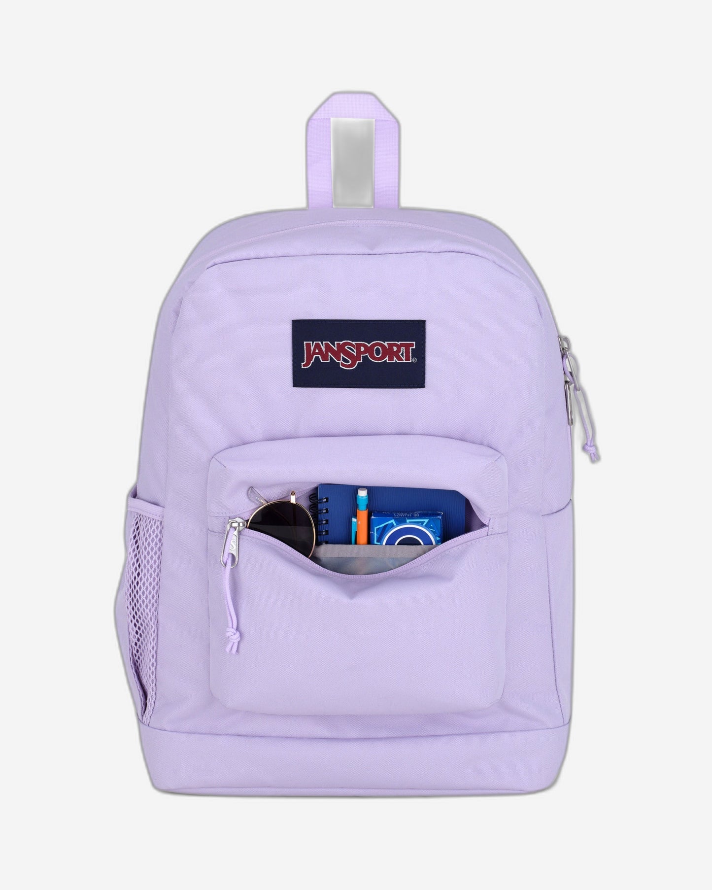 JanSport Cross Town Plus Medium laptop Pastel Lilac Backpack