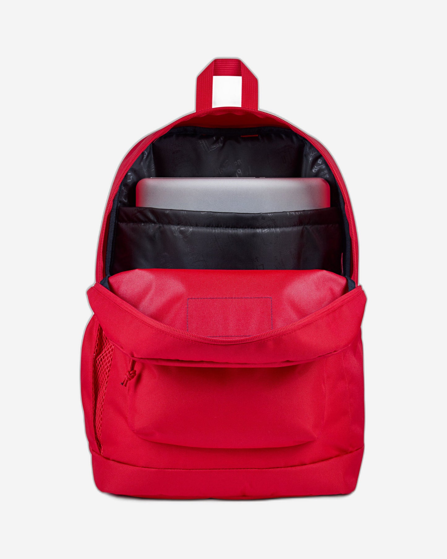 JanSport Cross Town Plus Medium laptop Red Tape Backpack