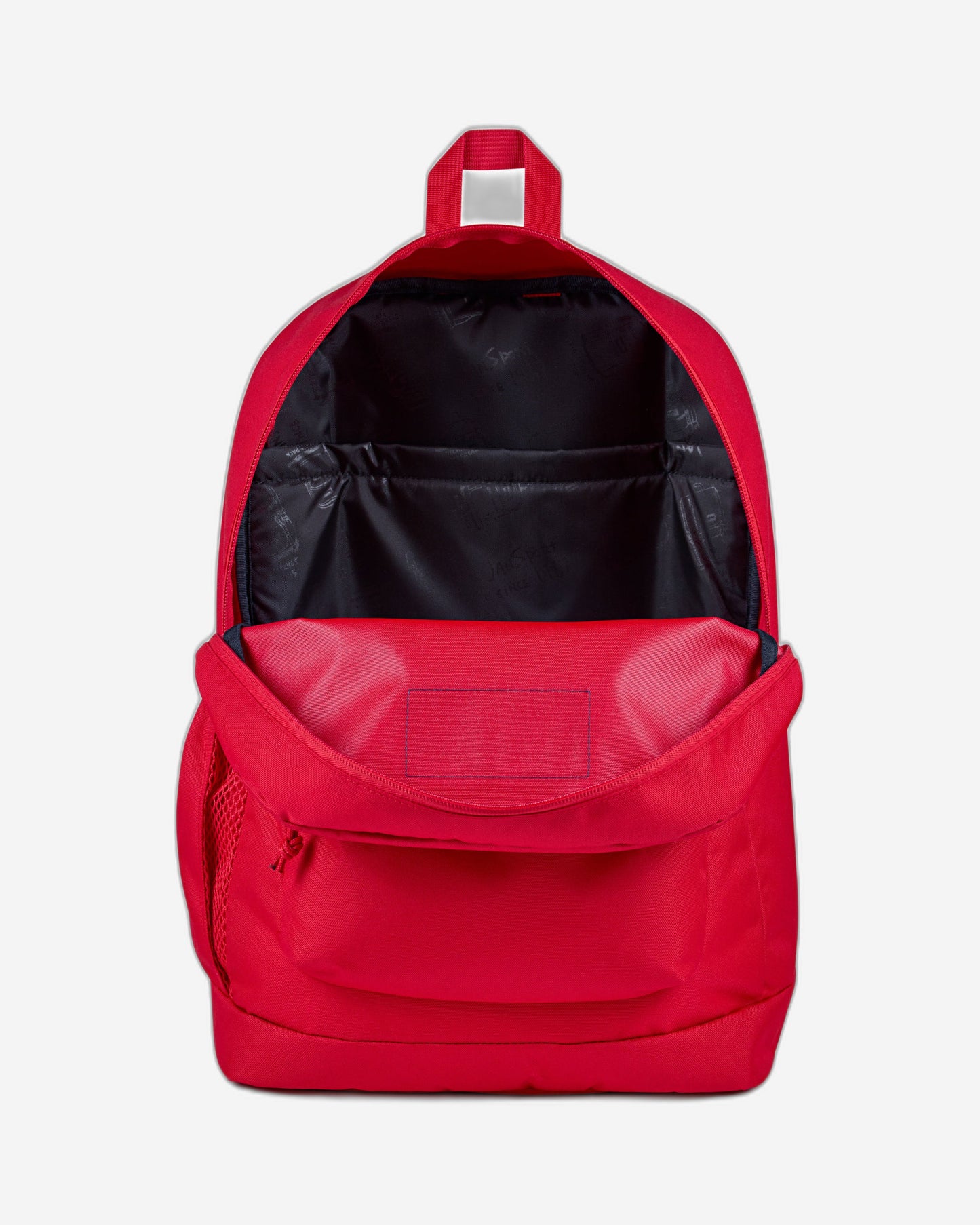 JanSport Cross Town Plus Medium laptop Red Tape Backpack