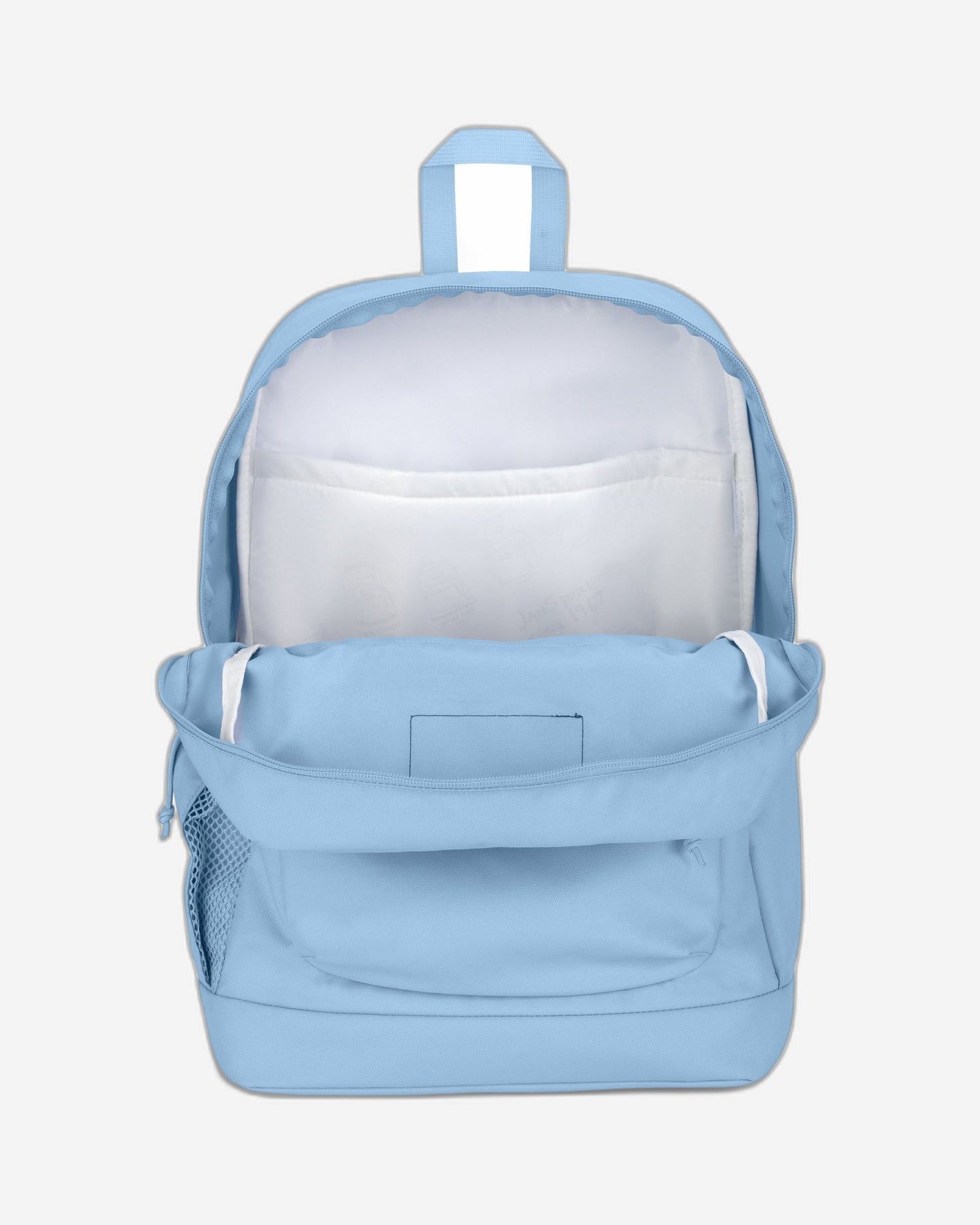 JanSport Cross Town Plus Medium laptop Blue Dusk Backpack