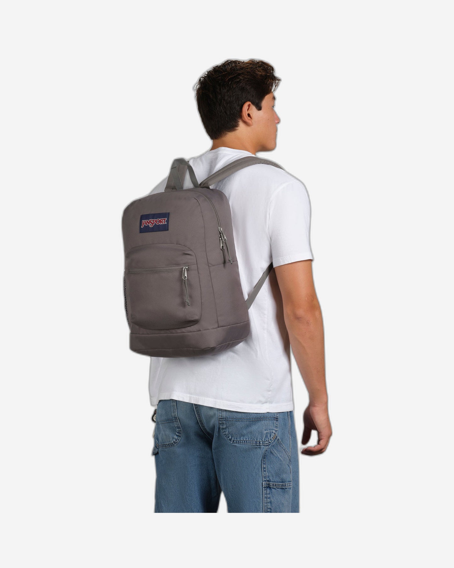 JanSport Cross Town Plus Medium laptop backpack Graphite Grey EK0A5BLBN601