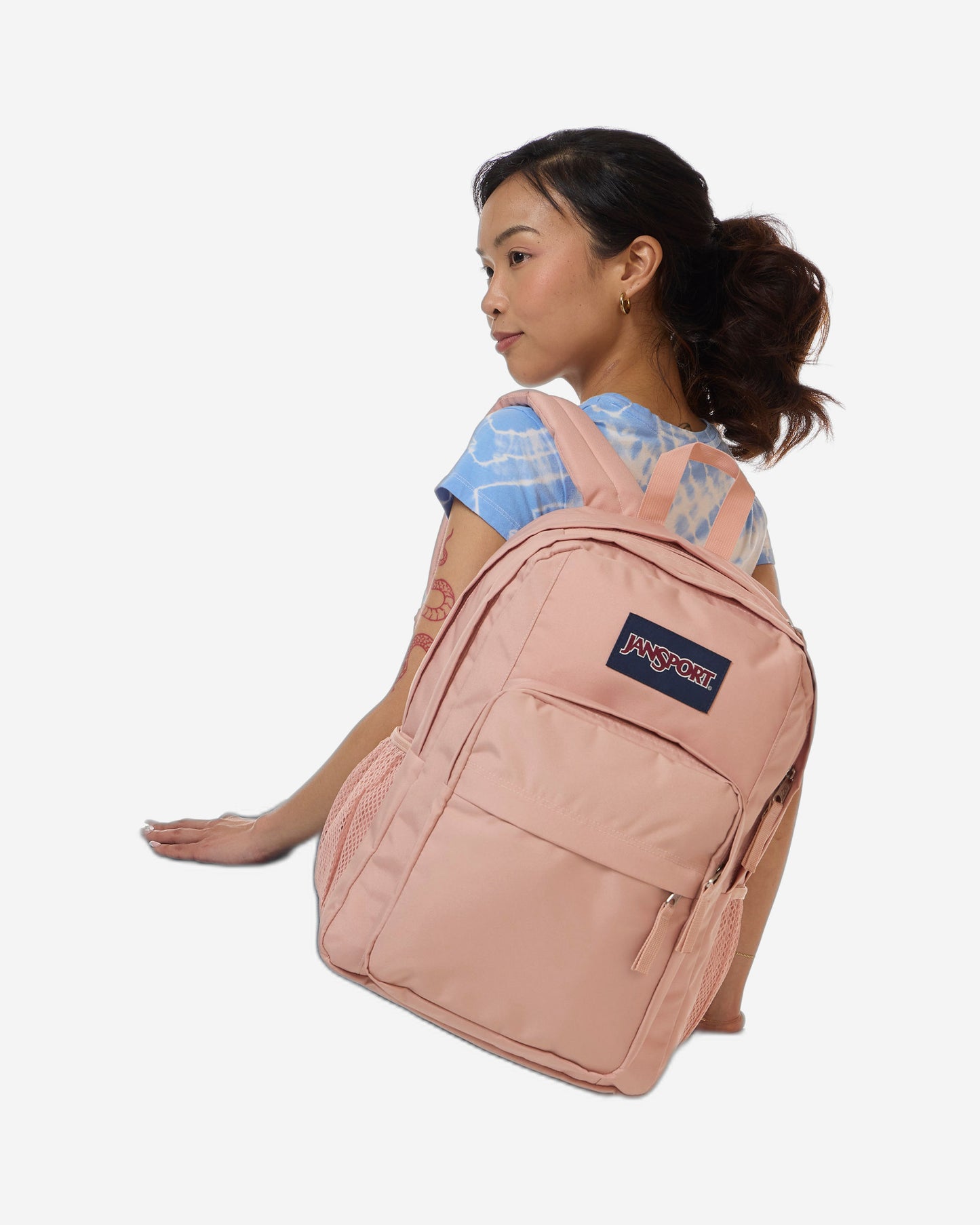 JanSport Big Day Pack Medium backpack Misty Rose EK0A5BLEN591