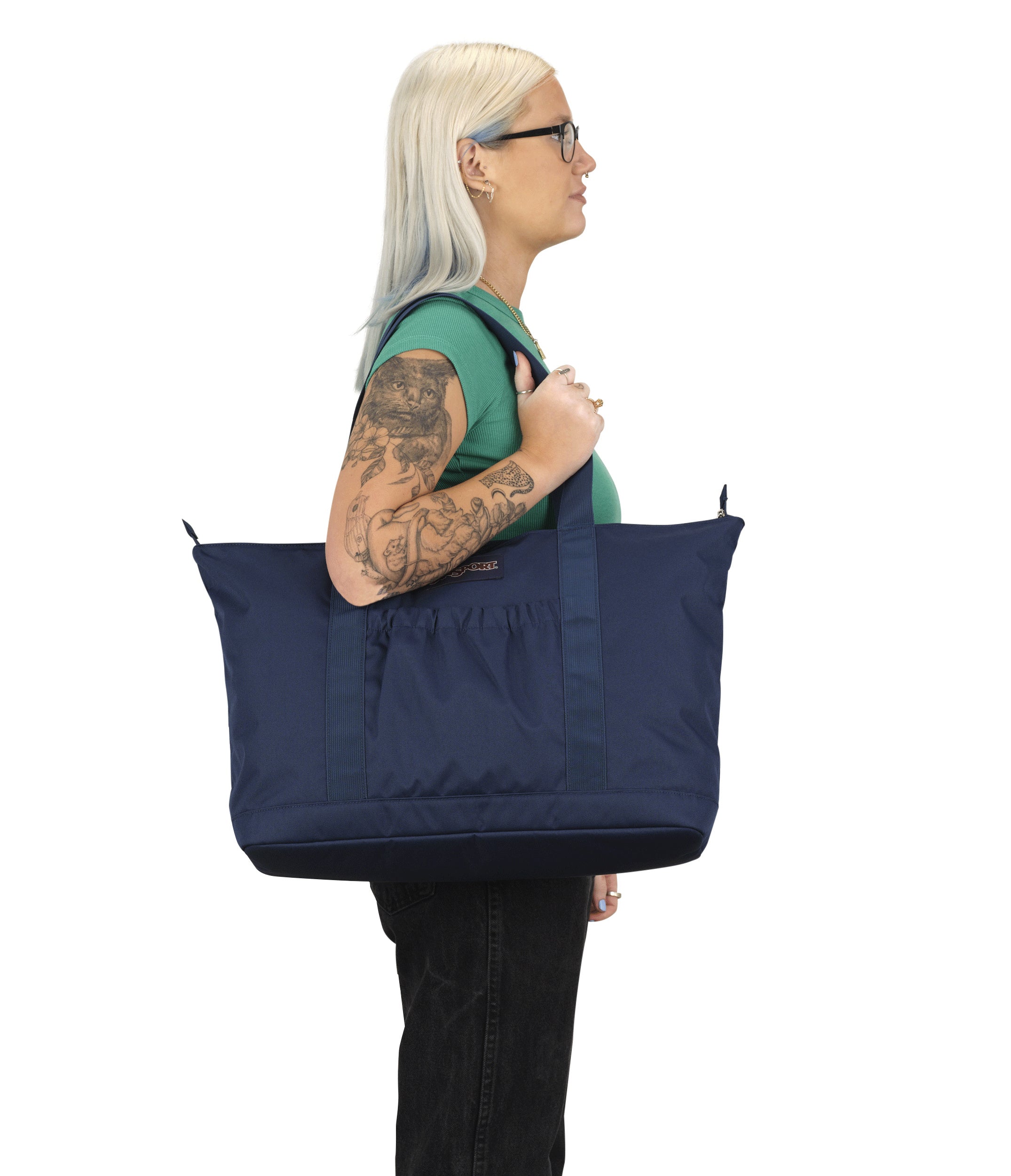 JanSport Daily Tote Large Tote bag Navy EK0A5BJ5N541