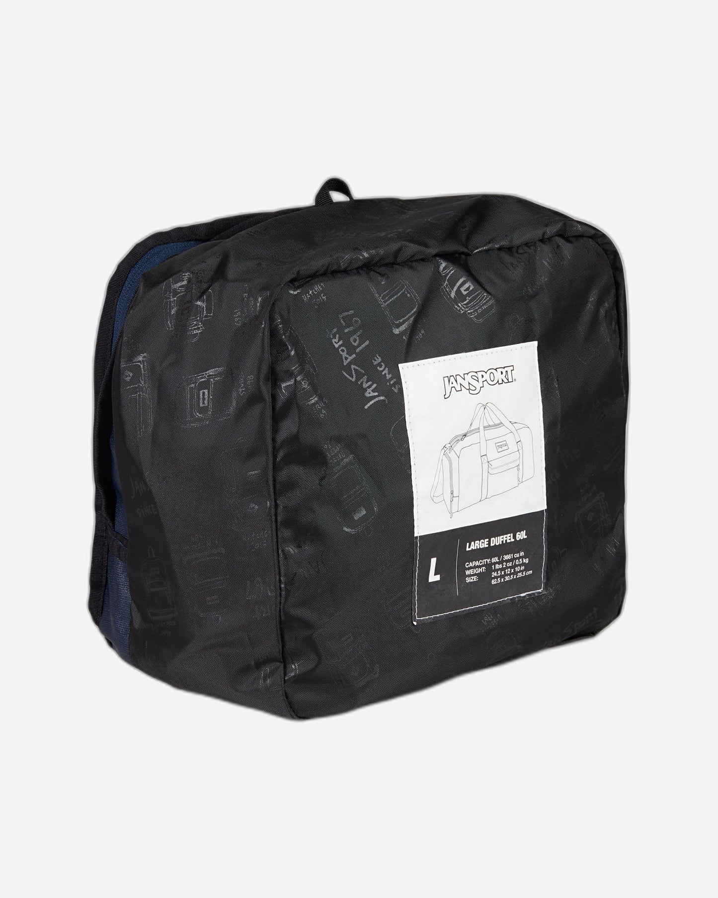 JanSport Weekender Large Duffel Large duffle bag Navy EK0A5BLVN541