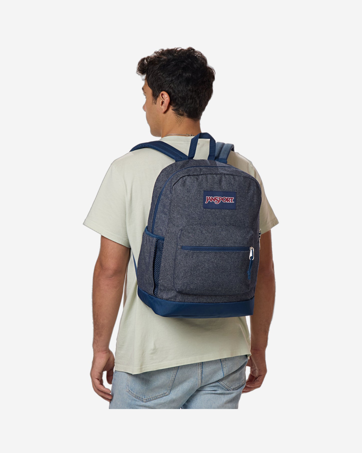 JanSport Cross Town Plus Remix  Indigo Denim EK0A5BJ61W01