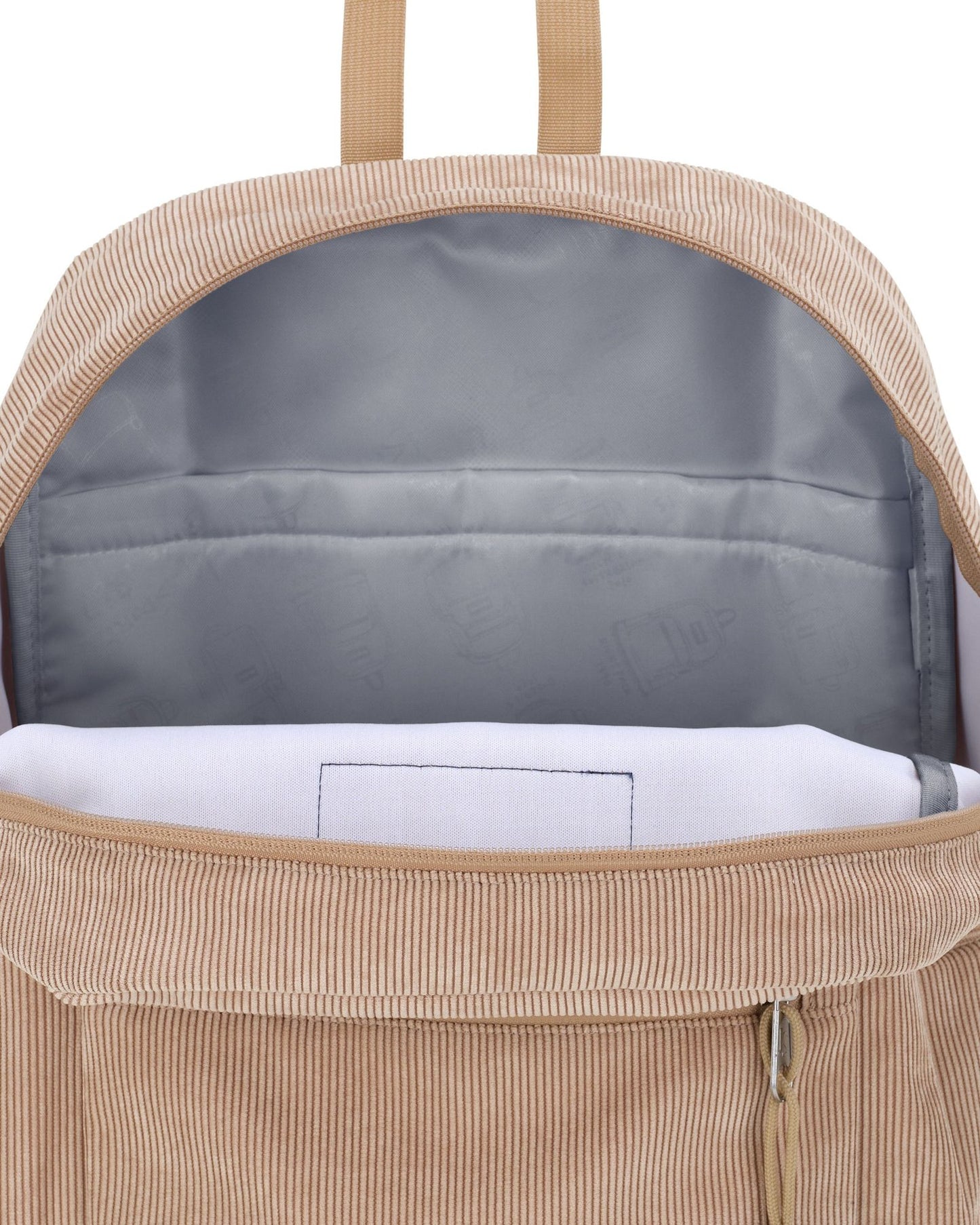 JanSport Cross Town Plus Remix Large Travertine Cord Backpack