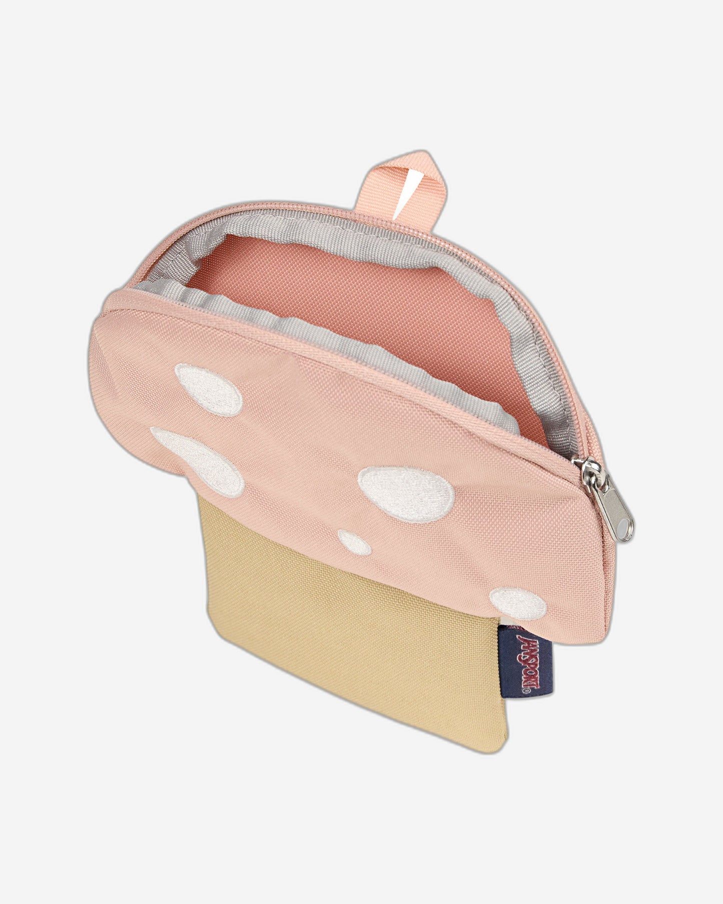 JanSport Mushroom Pouch Mushroom shaped pouch Misty Rose EK0A5BLWN591