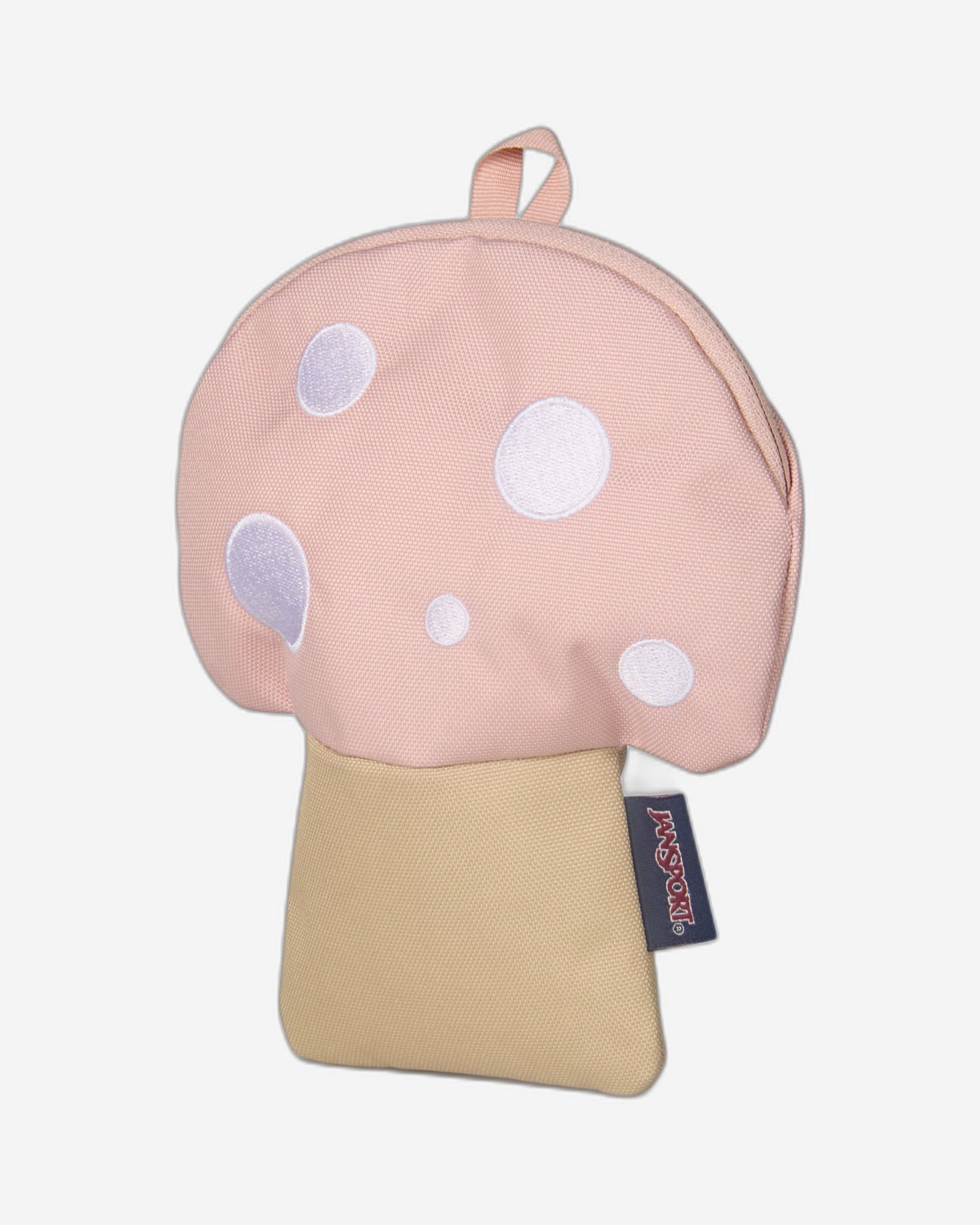 JanSport Mushroom Pouch Mushroom shaped pouch Misty Rose EK0A5BLWN591