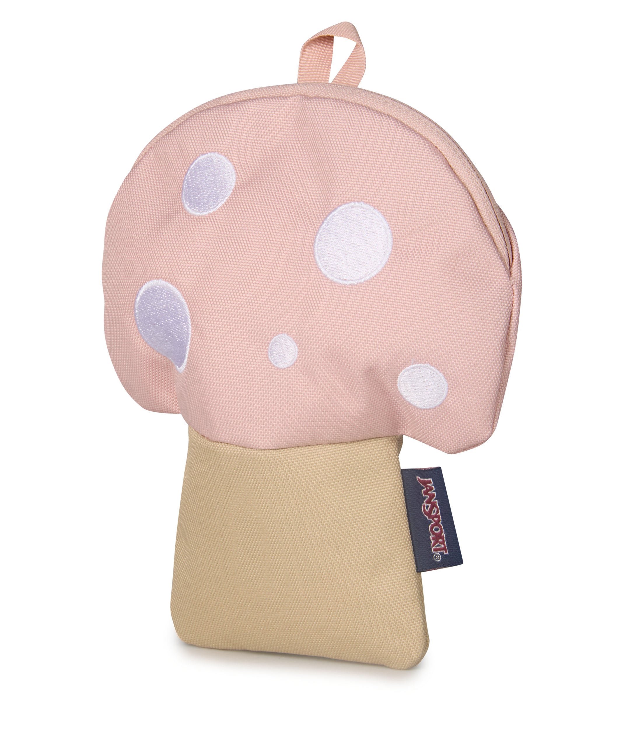 JanSport Mushroom Pouch Mushroom shaped pouch Misty Rose EK0A5BLWN591