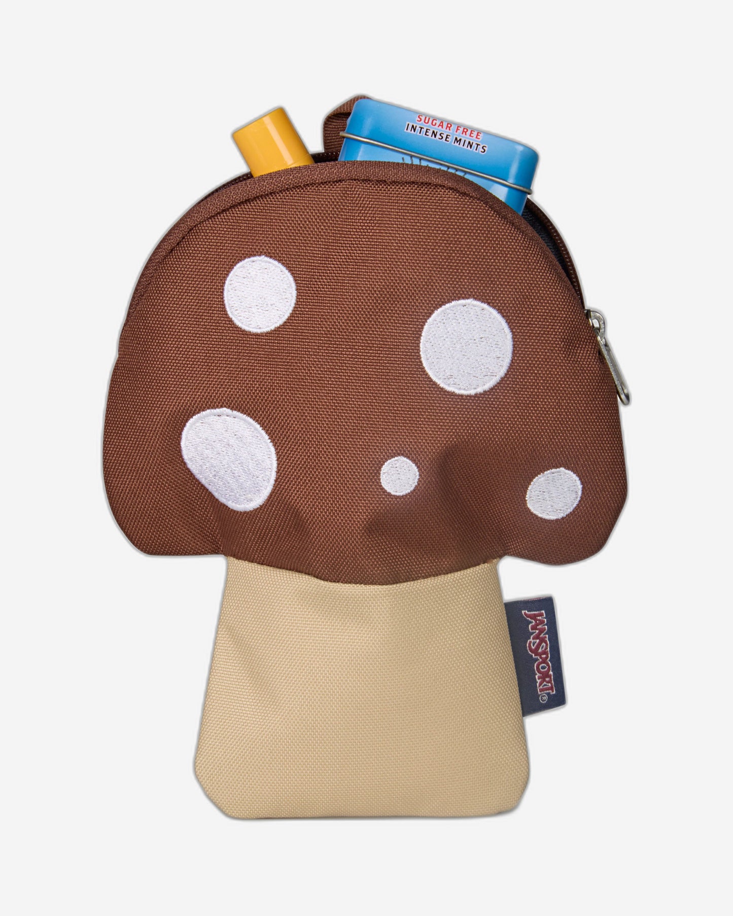 JanSport Mushroom Pouch Mushroom shaped pouch Basic Brown EK0A5BLW1T81