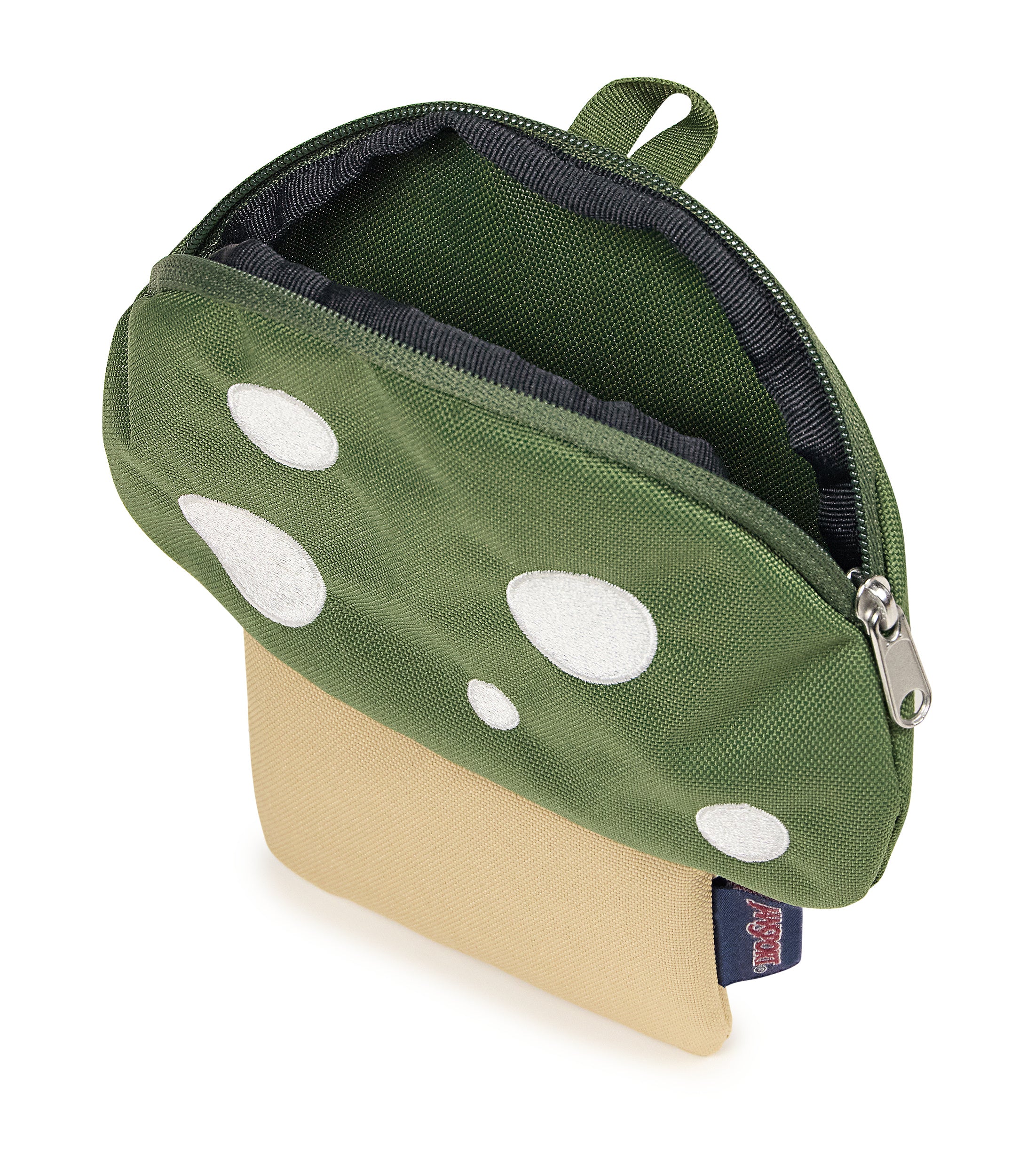 JanSport Mushroom Pouch Mushroom shaped pouch Cargo Green EK0A5BLW2T31