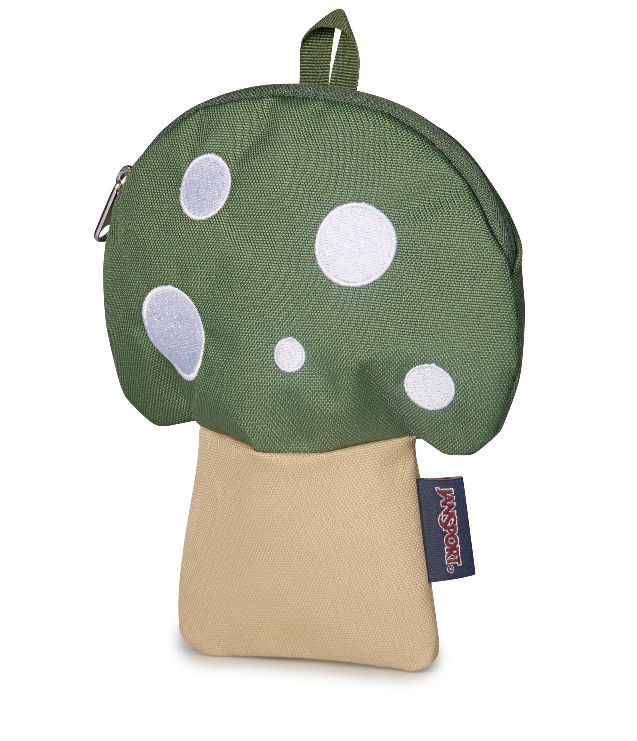 JanSport Mushroom Pouch Mushroom shaped pouch Cargo Green EK0A5BLW2T31