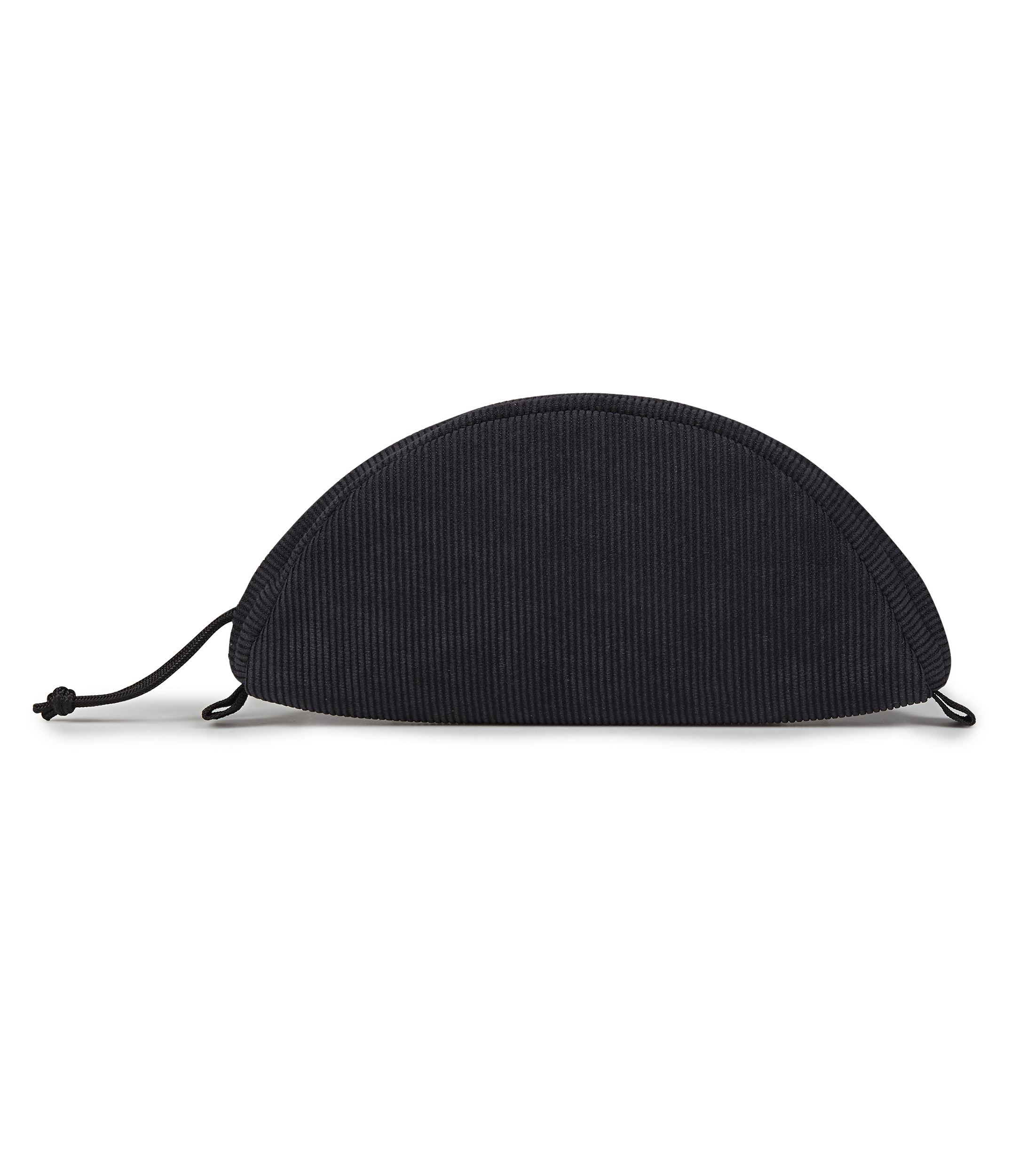 JanSport Luna Large Pouch Semi circular Large pouch Black Corduroy EK0A5BLF9O81
