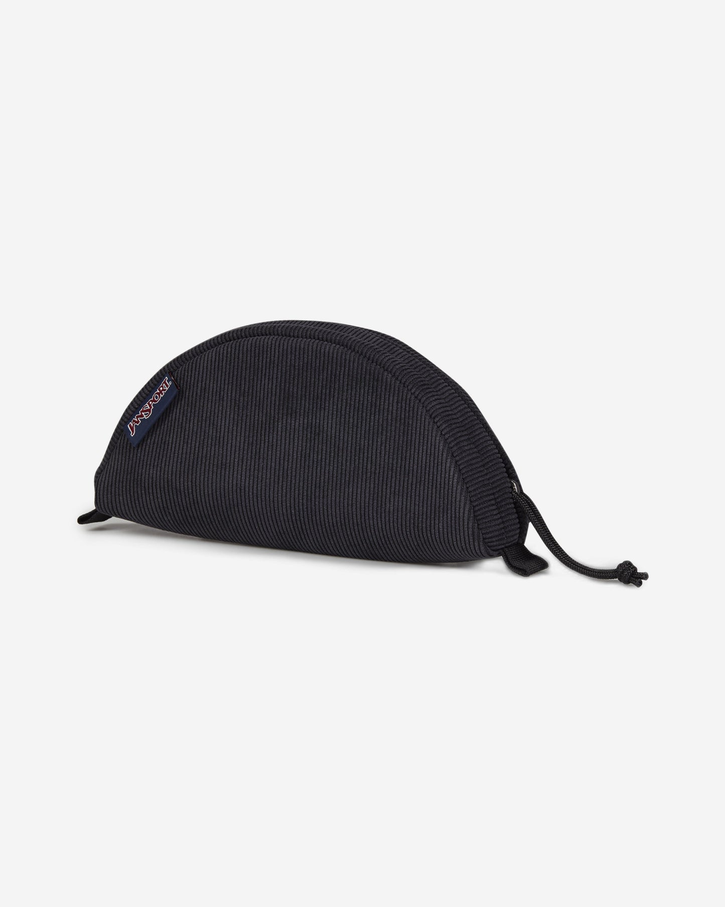 JanSport Luna Black Corduroy Pouch