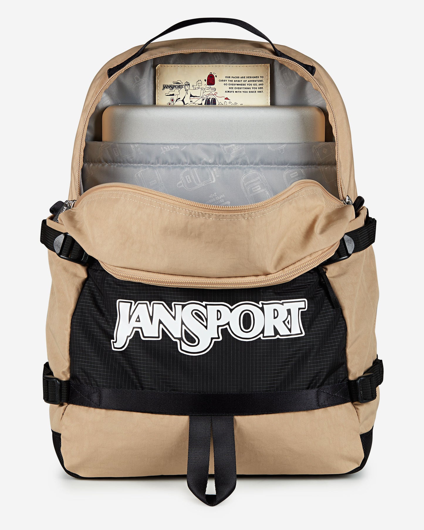 JanSport Small Seattle Pack Small backpack Travertine EK0A5BK18O71