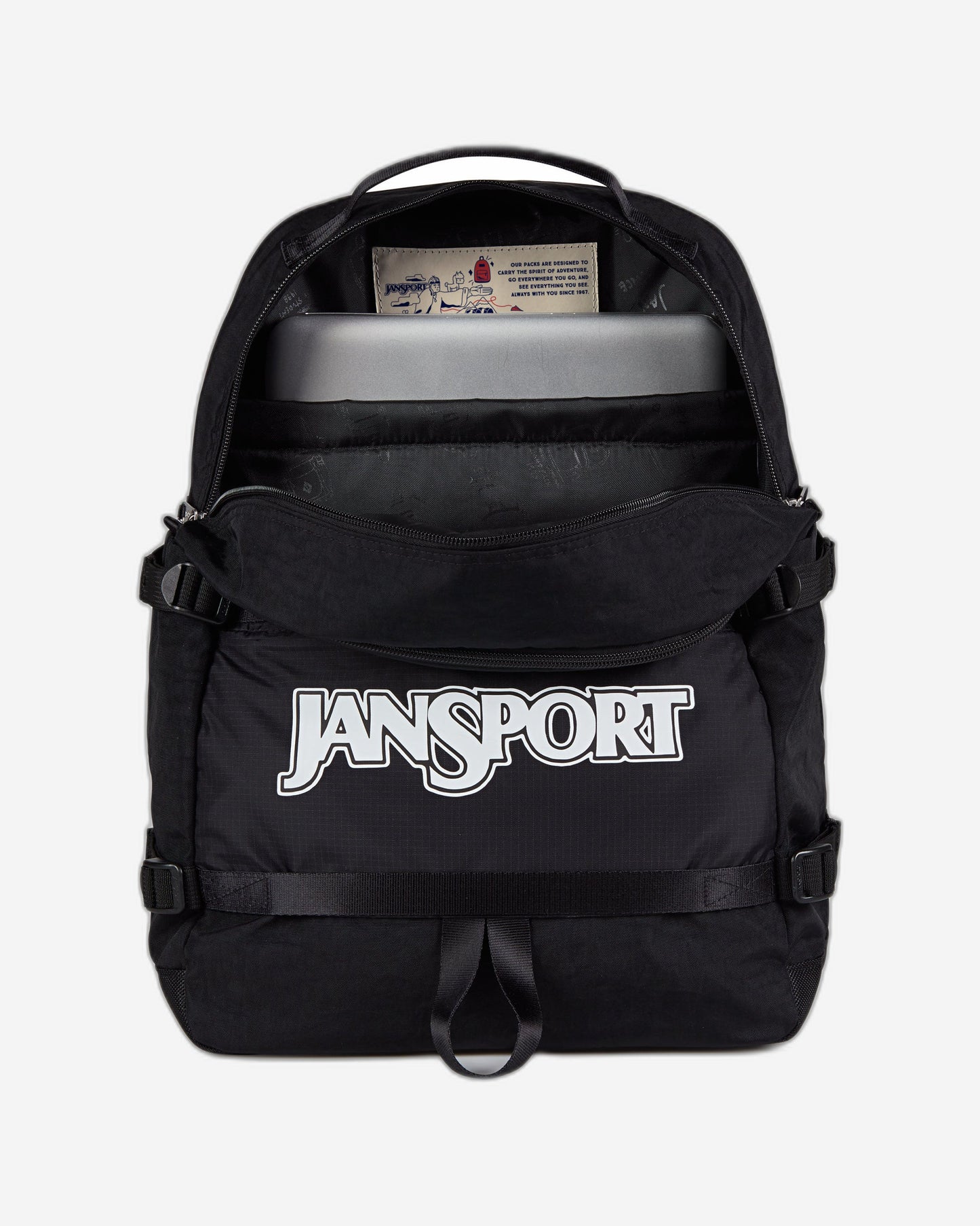JanSport Small Seattle Pack Small Black Backpack