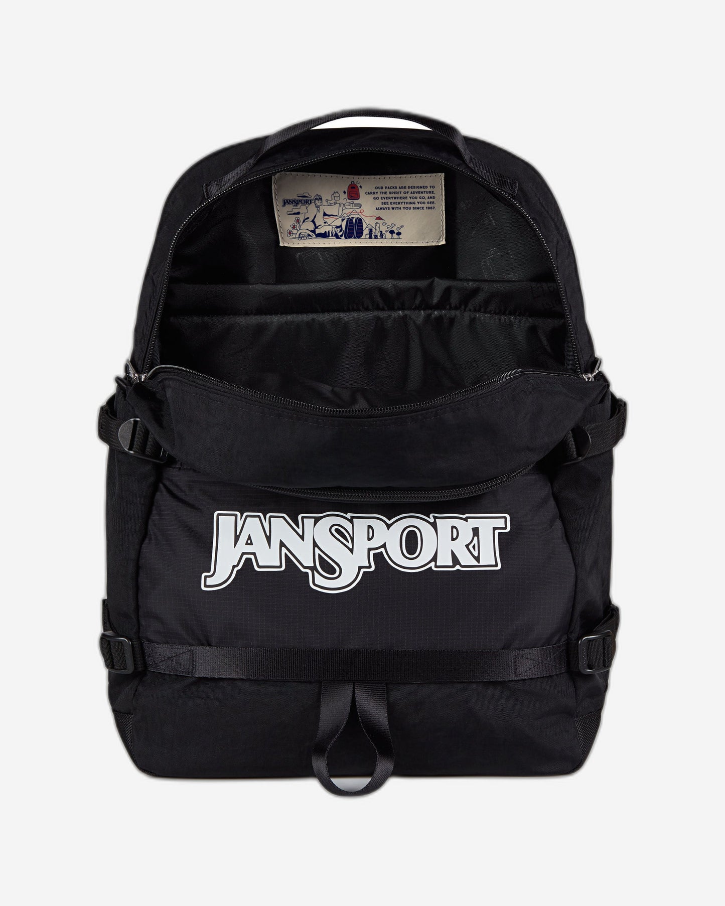 JanSport Small Seattle Pack Small Black Backpack