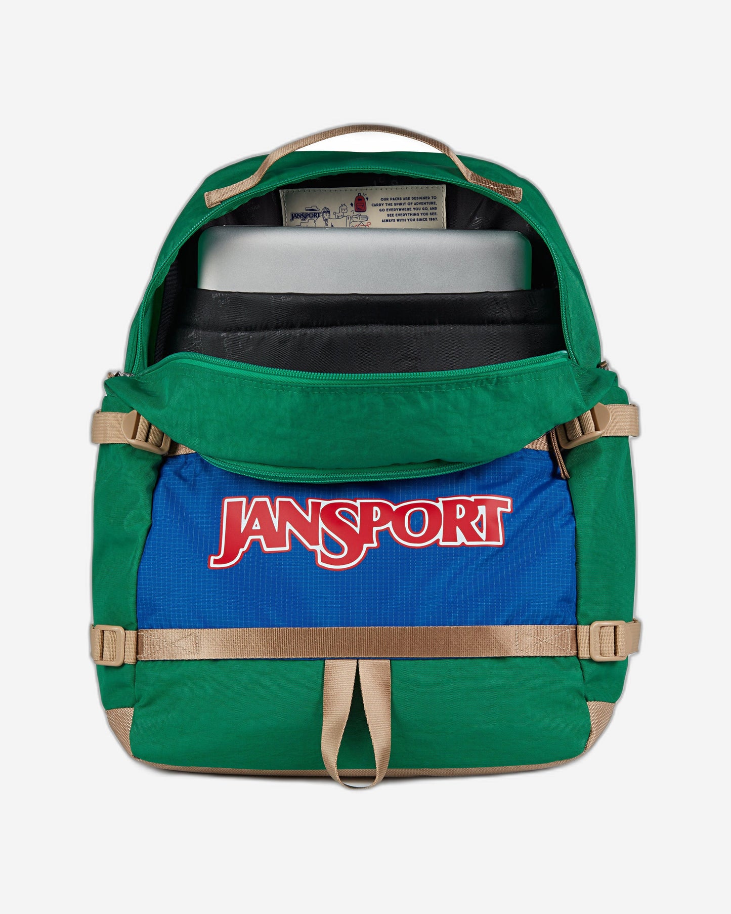 JanSport Small Seattle Pack Small backpack Jelly Kelly EK0A5BK12T11