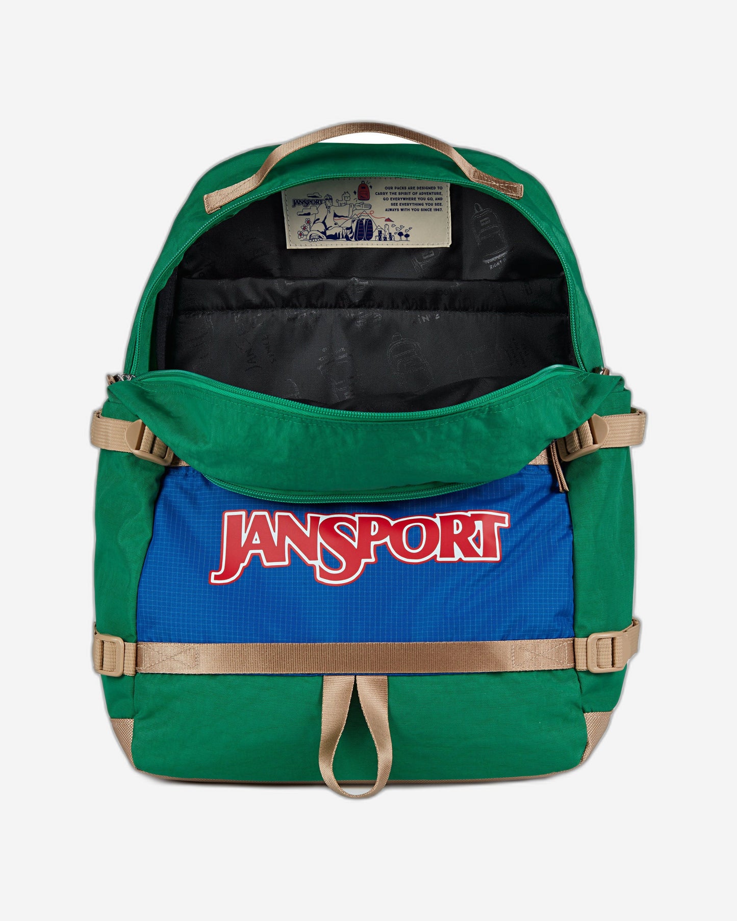 JanSport Small Seattle Pack Small backpack Jelly Kelly EK0A5BK12T11
