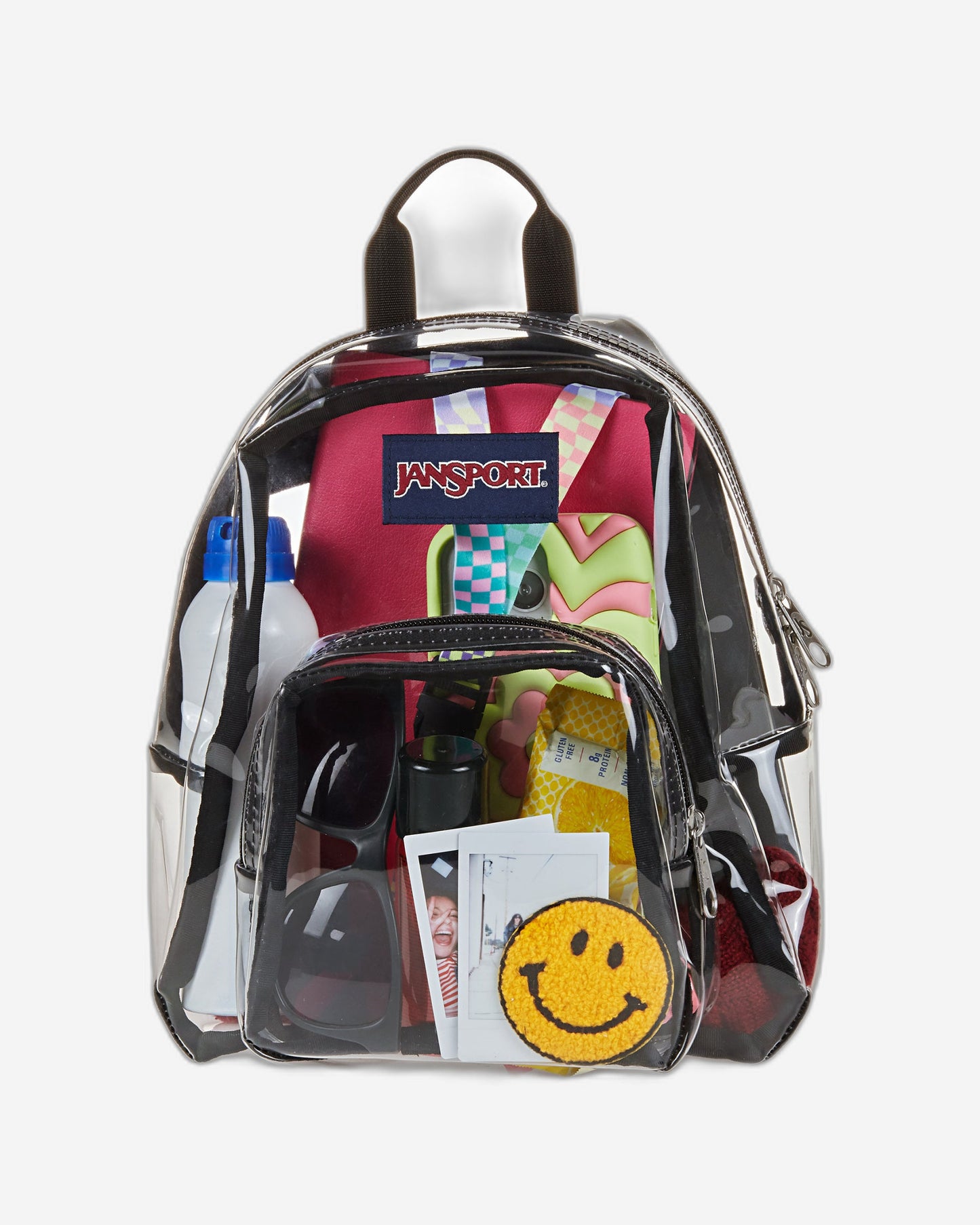 JanSport Clear Mini Pack Small clear Backpack