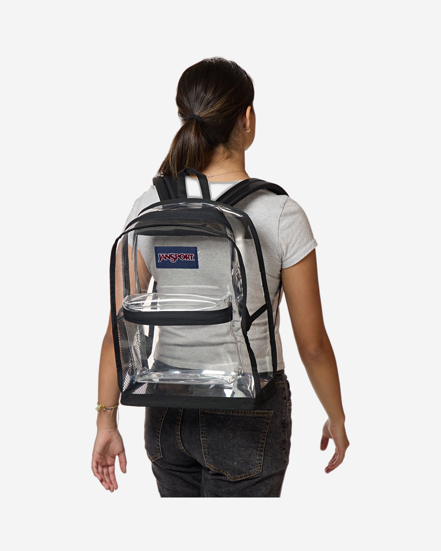 JanSport Clear Pack Clear Backpack Clear EK0A5BLD1W51