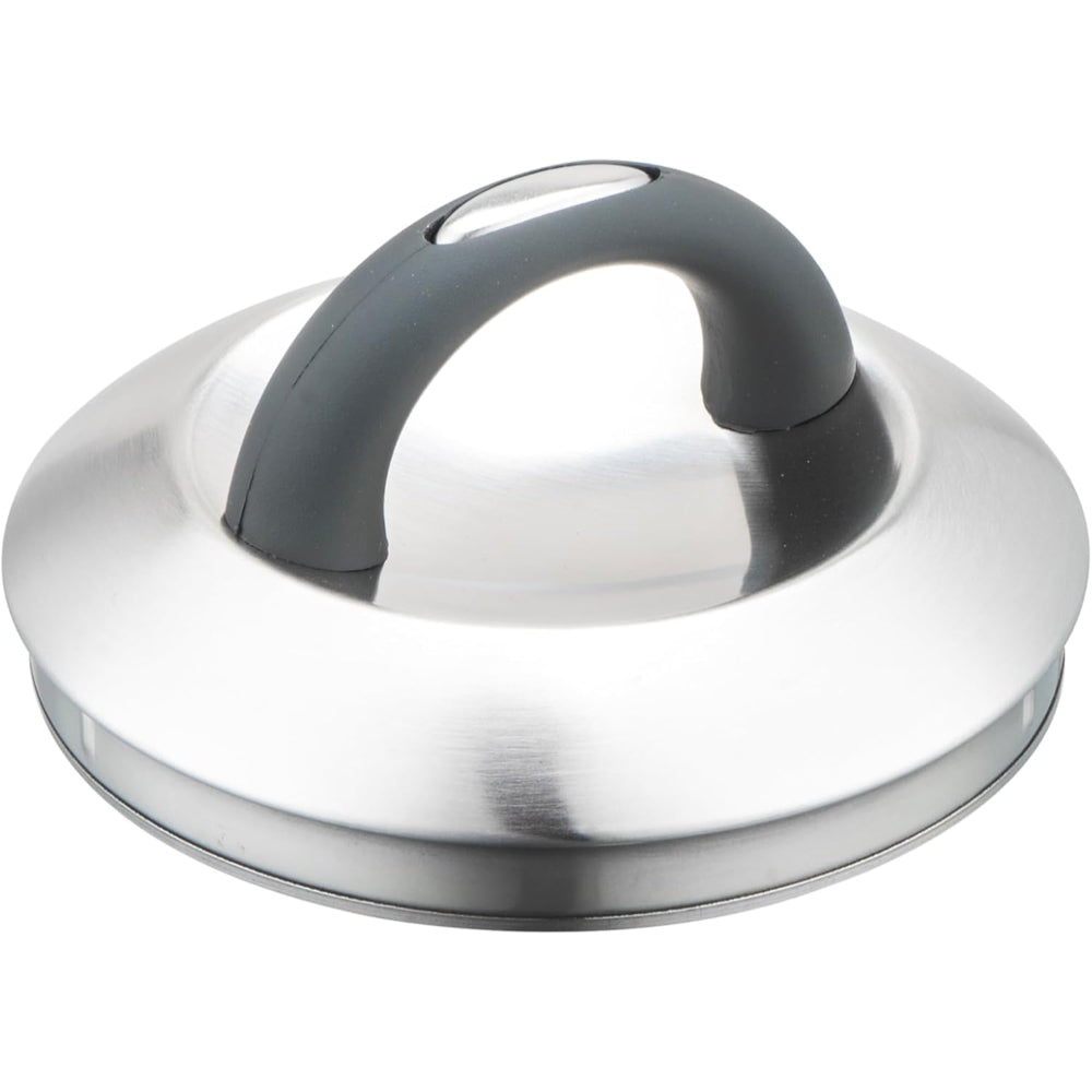 Cuisine Art KAHL Stainless Steel Whistling Tea Kettle 3.0L, Silver, Capsule Bottom, Grey Nylon Soft Touch Handle, Satin Finish, Multi-Layer Base, Suitable for use on all stove tops