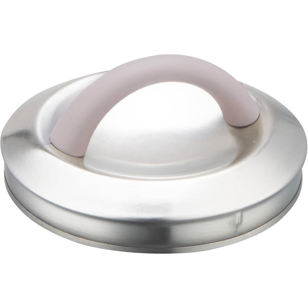 Cuisine Art JURA Stainless Steel Whistling Tea Kettle 3.0L, Beige, 201 Stainless Steel, Nylon Handle, Soft Touch Coating, Fast Boiling, 18/0 Single Bottom, Suitable for use on all stove tops