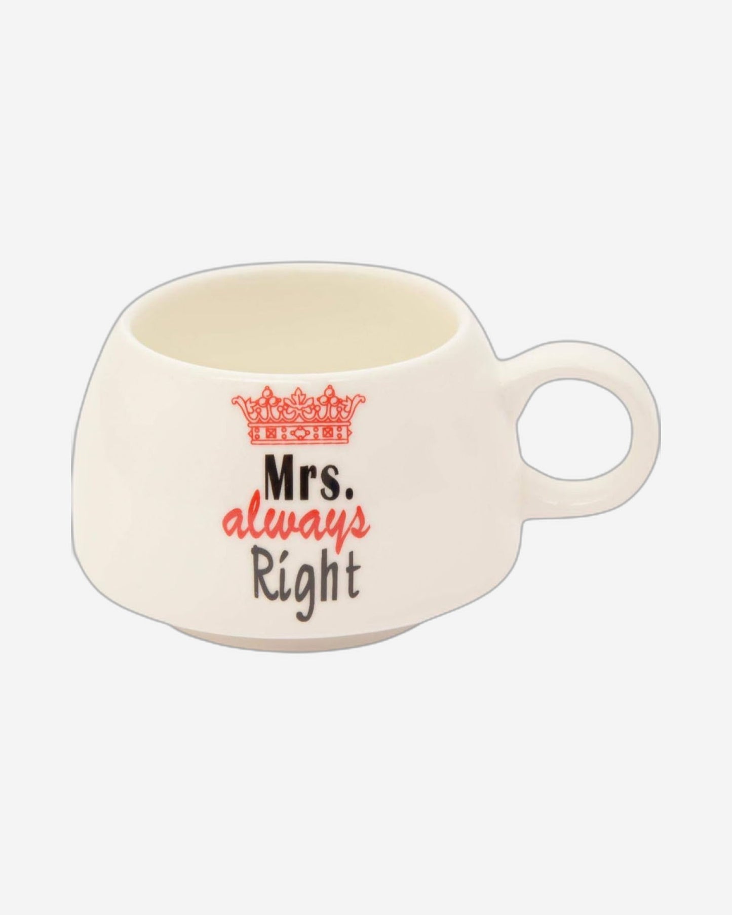 Shallow 2-Piece Mr. & Mrs. Tea Pot Mugs and Lid Set with Tea for Two Pot, Multi-Colour, Bone China – Elegant Tea Set for Couples