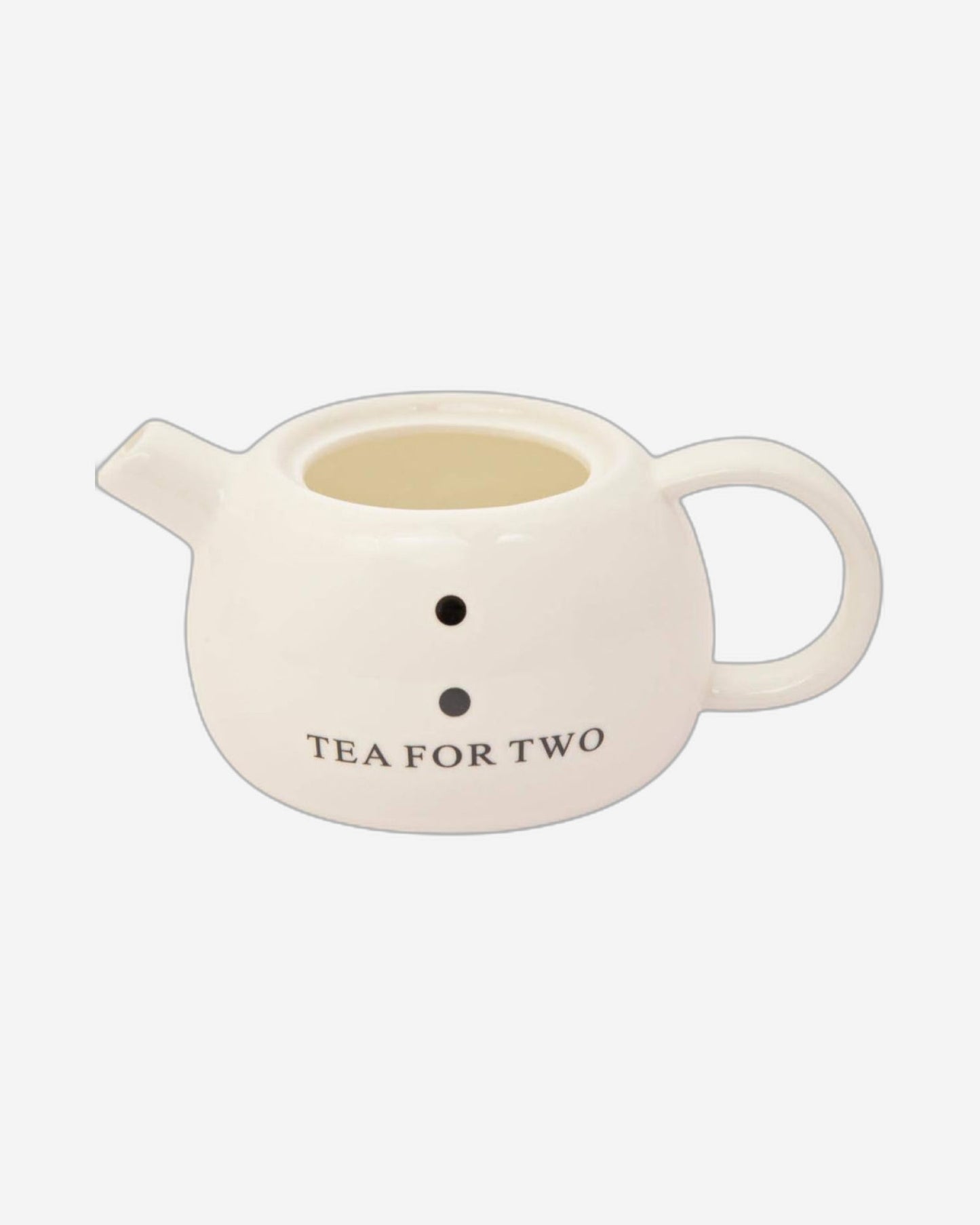 Shallow 2-Piece Mr. & Mrs. Tea Pot Mugs and Lid Set with Tea for Two Pot, Multi-Colour, Bone China – Elegant Tea Set for Couples