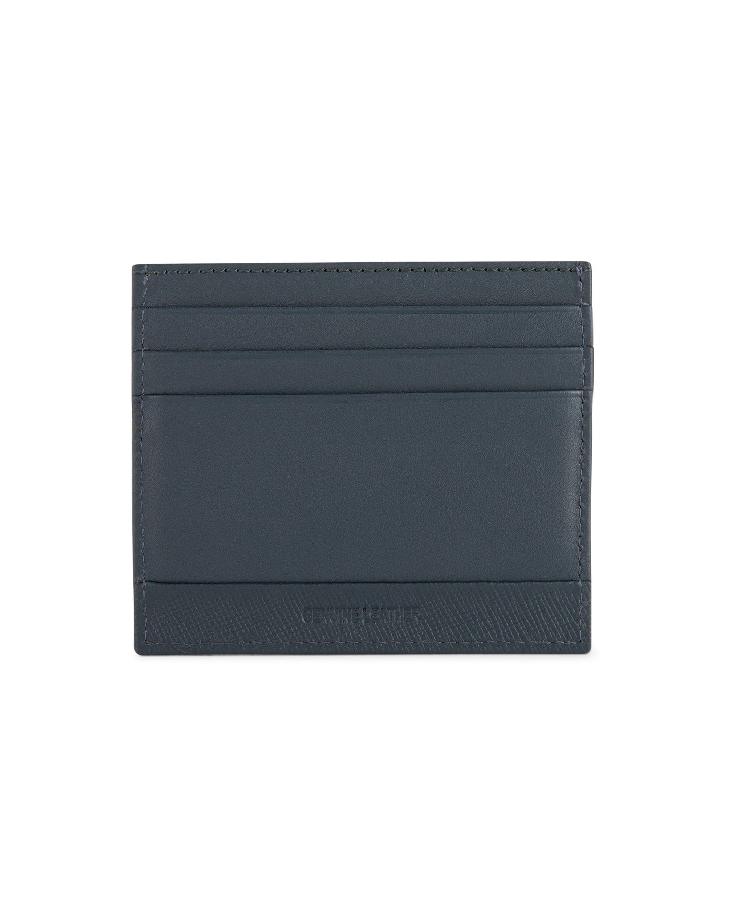 Cross Saffiano Leather 6Cc Card Holder - Navy Blue