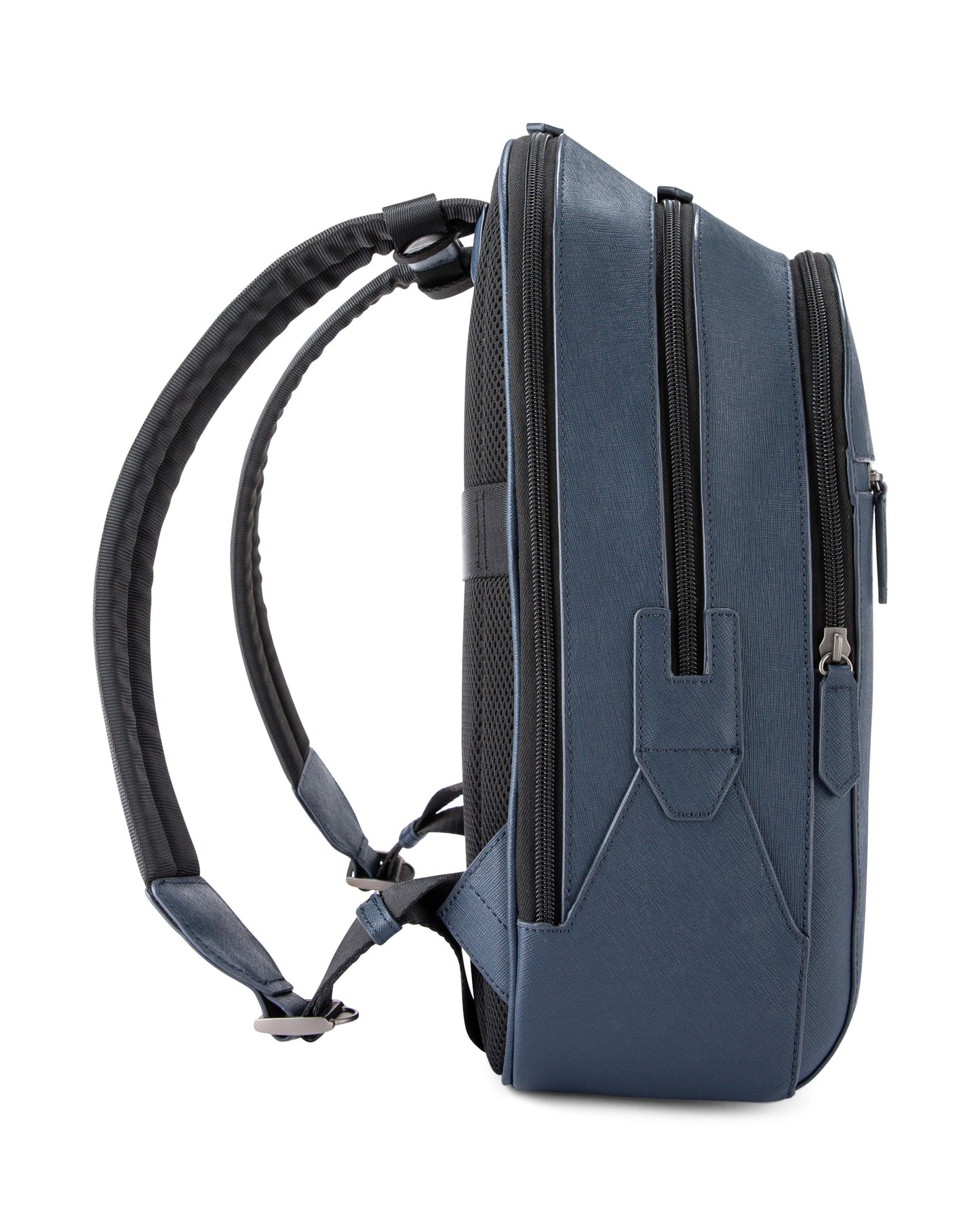 Cross Luxury Leather Backpack - Navy Blue