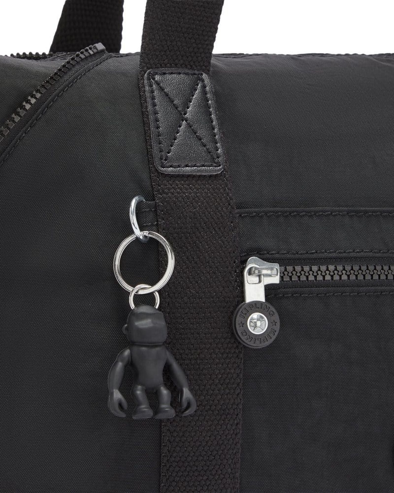 Kipling Art Black Noir Medium Tote Bag C210619-P39