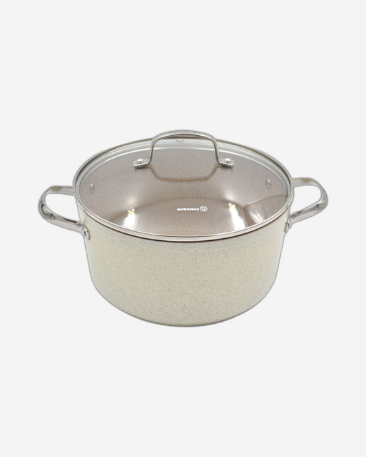 Korkmaz Granita Forged Aluminium Casserole Pot