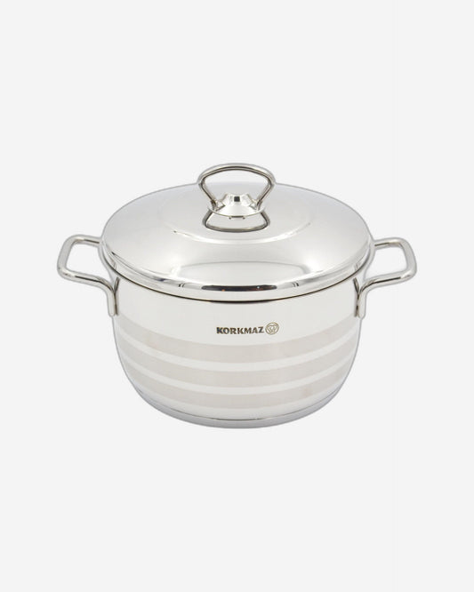 Korkmaz Astra Stainless Steel Casserole Pot