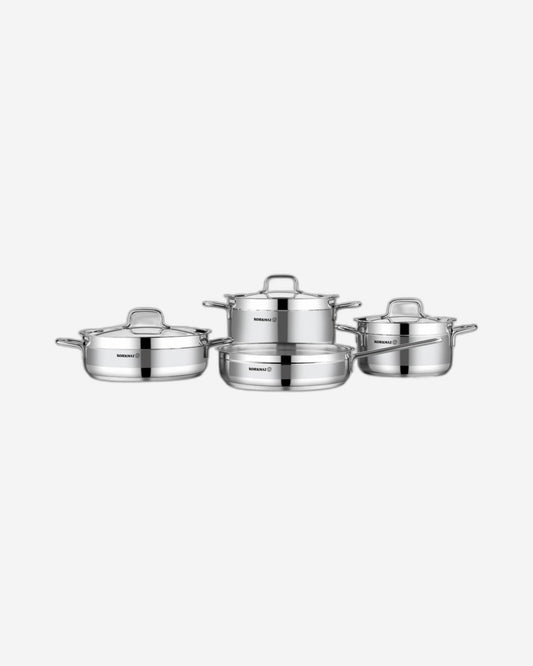 Korkmaz Alfaron 7 pcs  Induction Base Cookware Set