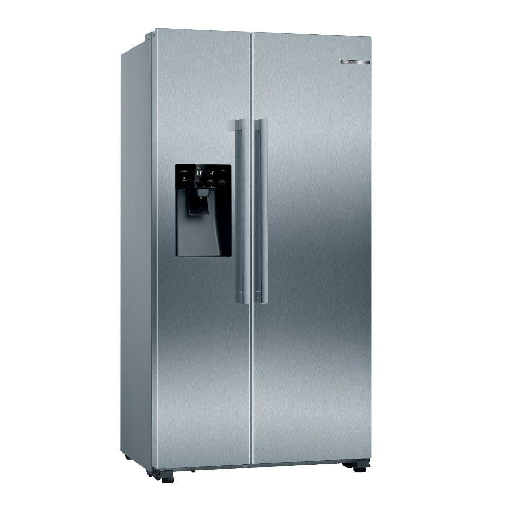 Bosch Serie | 4 American Side By Side178.7 X 90.8 cm Stainless Steel (With Anti-Fingerprint) KAI93VI30M