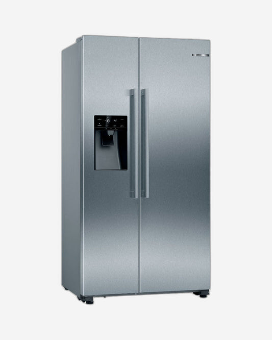 Bosch Series 4 American Side By Side Refrigerator 178.7x90.8cm