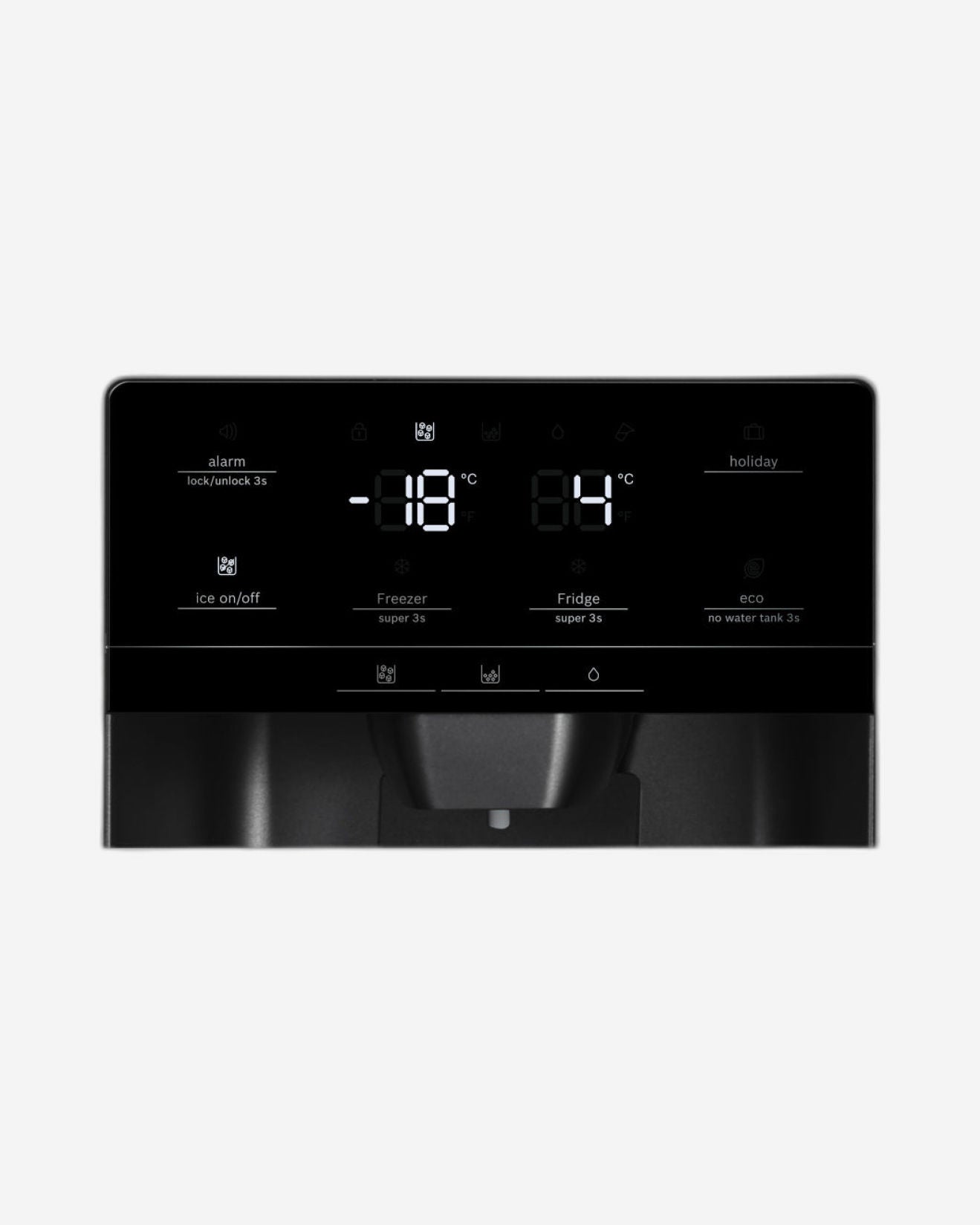 Bosch Series 4 American Side by Side Refrigerator