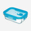 Kc Rect Storage Container 1 Litre Glass