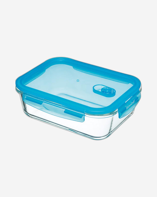 Kc Rect Storage Container 1.5 Ltr Glass