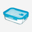 Kc Rect Storage Container 1.5 Ltr Glass
