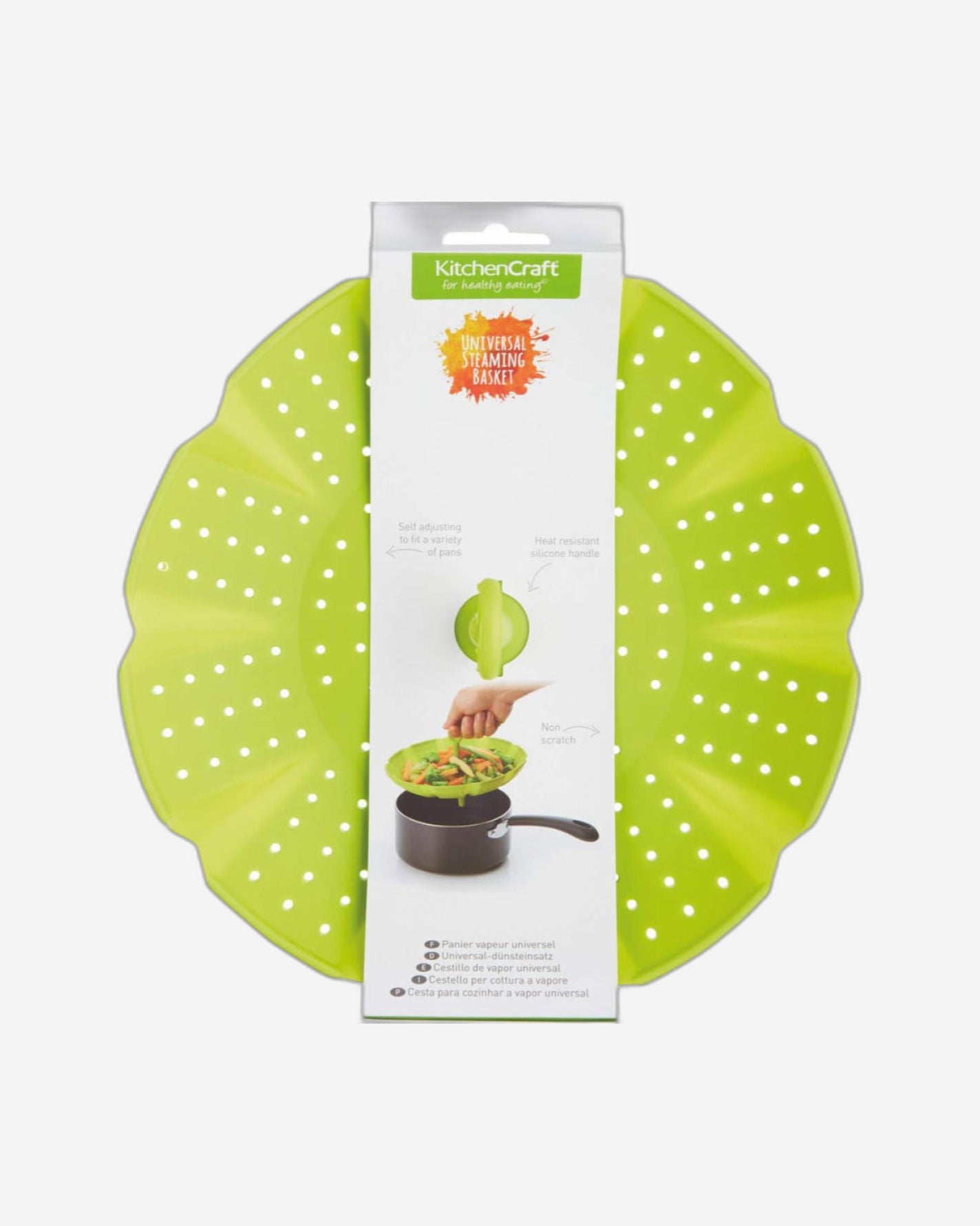 He Steaming Basket 24Cm Silicone