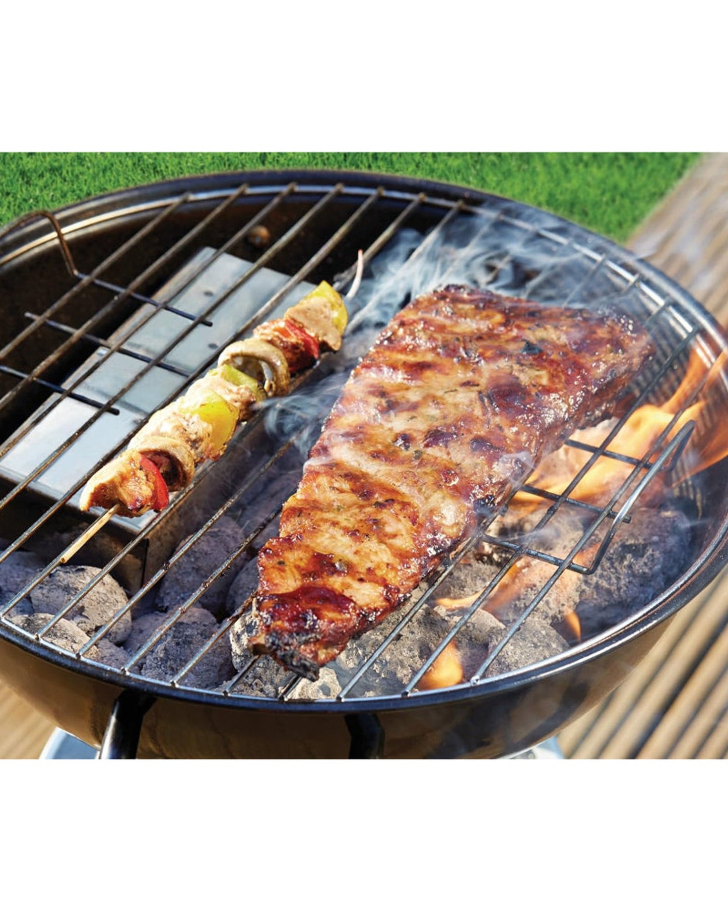 Hm Wood Chip Smoker Box 22Cm S/Steel
