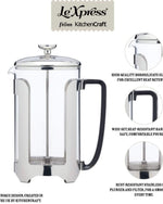 Kc Lx Cafetiere 12 Cup S/Steel