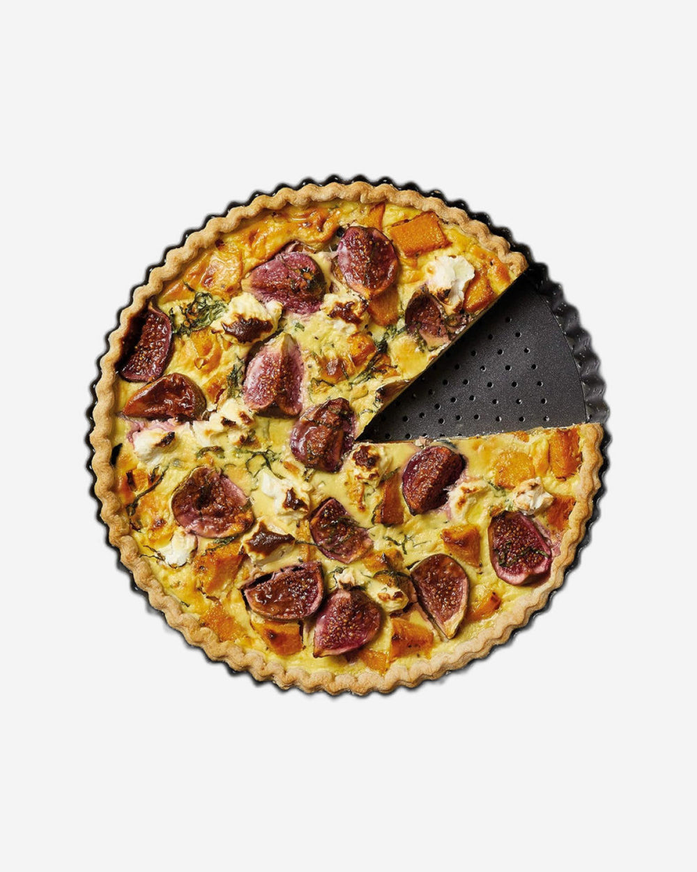 Mc Cb Quiche Tin 23Cm Non-Stick Black