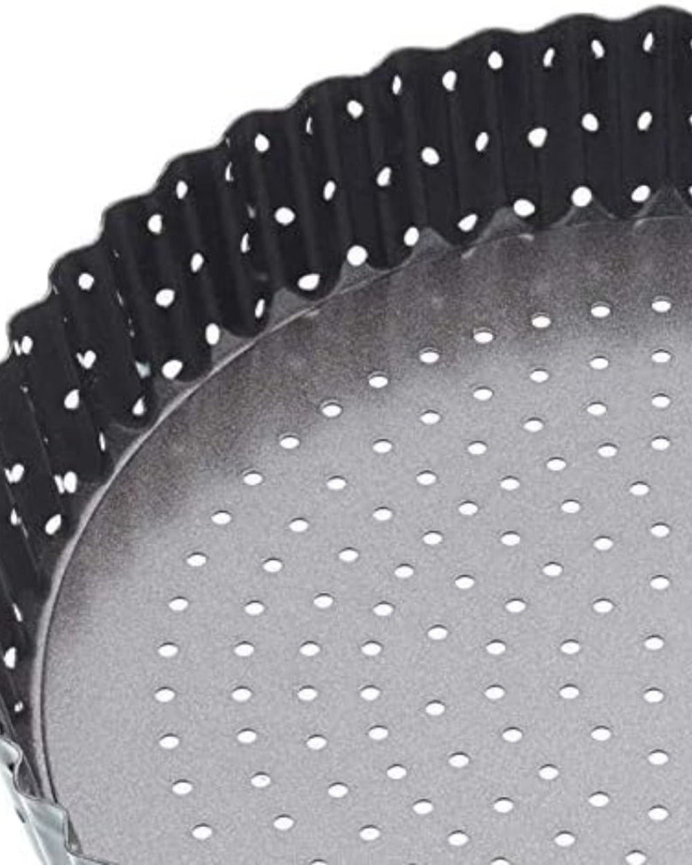 Mc Cb Quiche Tin 23Cm Non-Stick Black