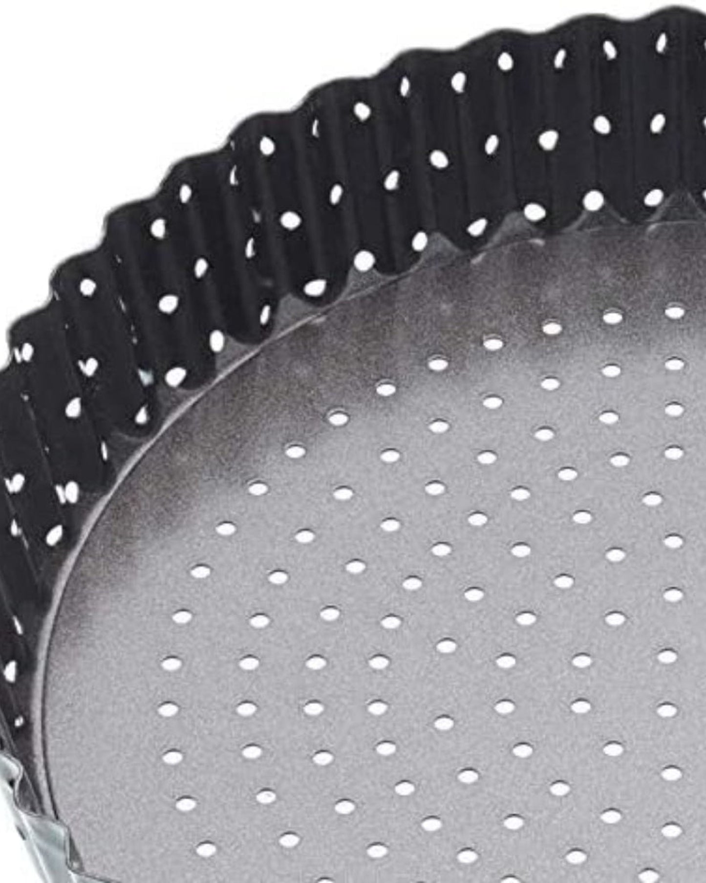 Mc Cb Quiche Tin 23Cm Non-Stick Black