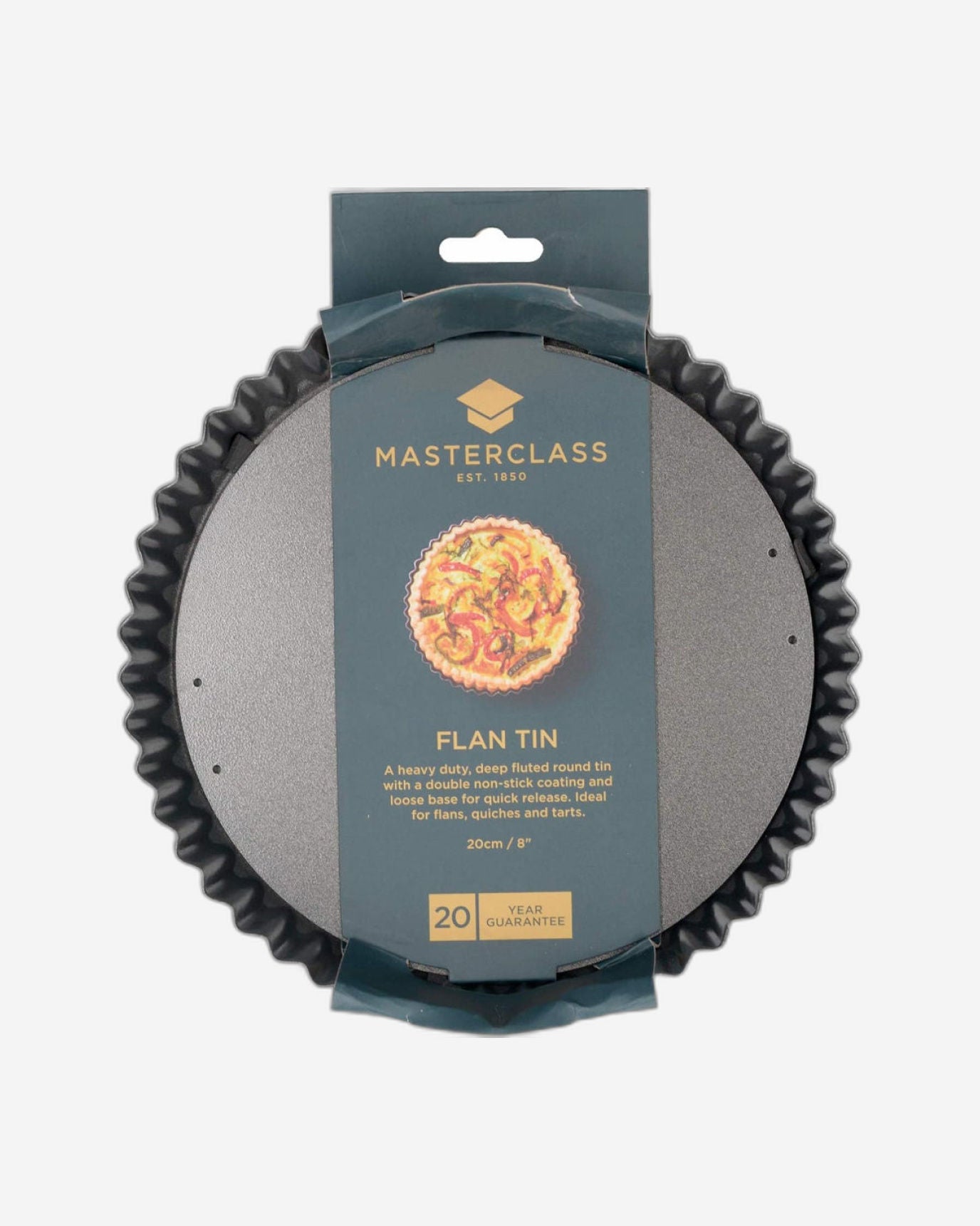 Mc Hb Quiche Tin 20Cm Non-Stick