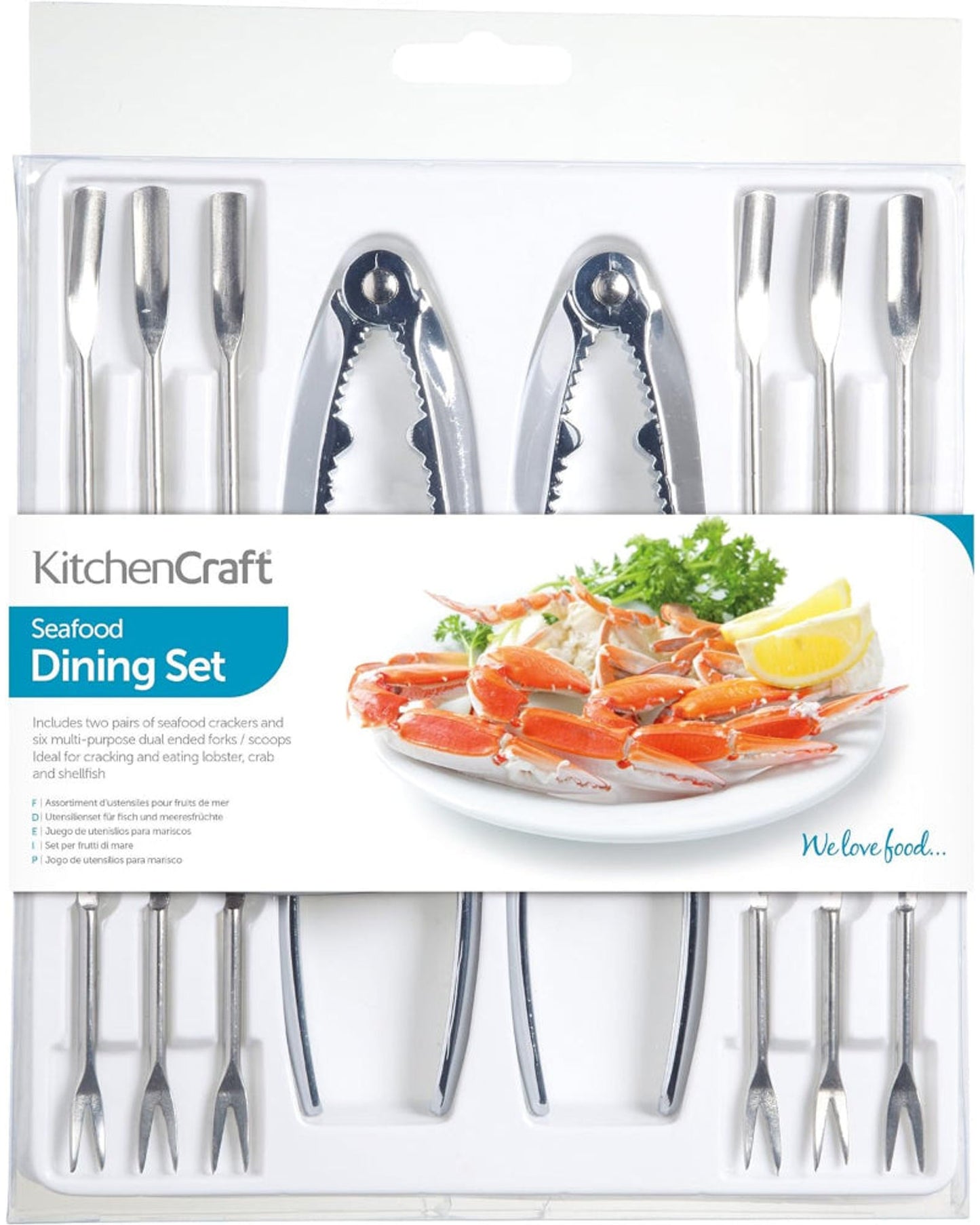 Kc Seafood Set Stainless Steel